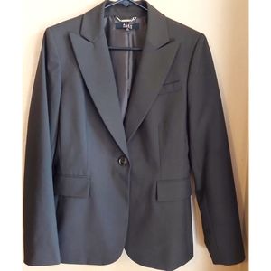 Alex Marie Black lined Jacket Blazer Sz 6